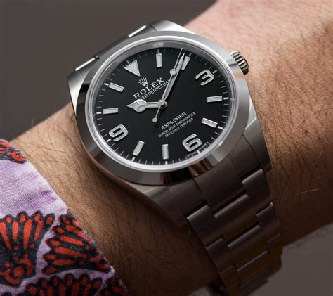 rolex explorer retail|rolex explorer 1 39mm price.